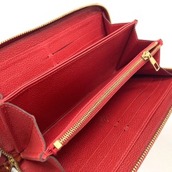 Louis Vuitton M61865 MonogramEmpreinte Long Wallet Slys Red