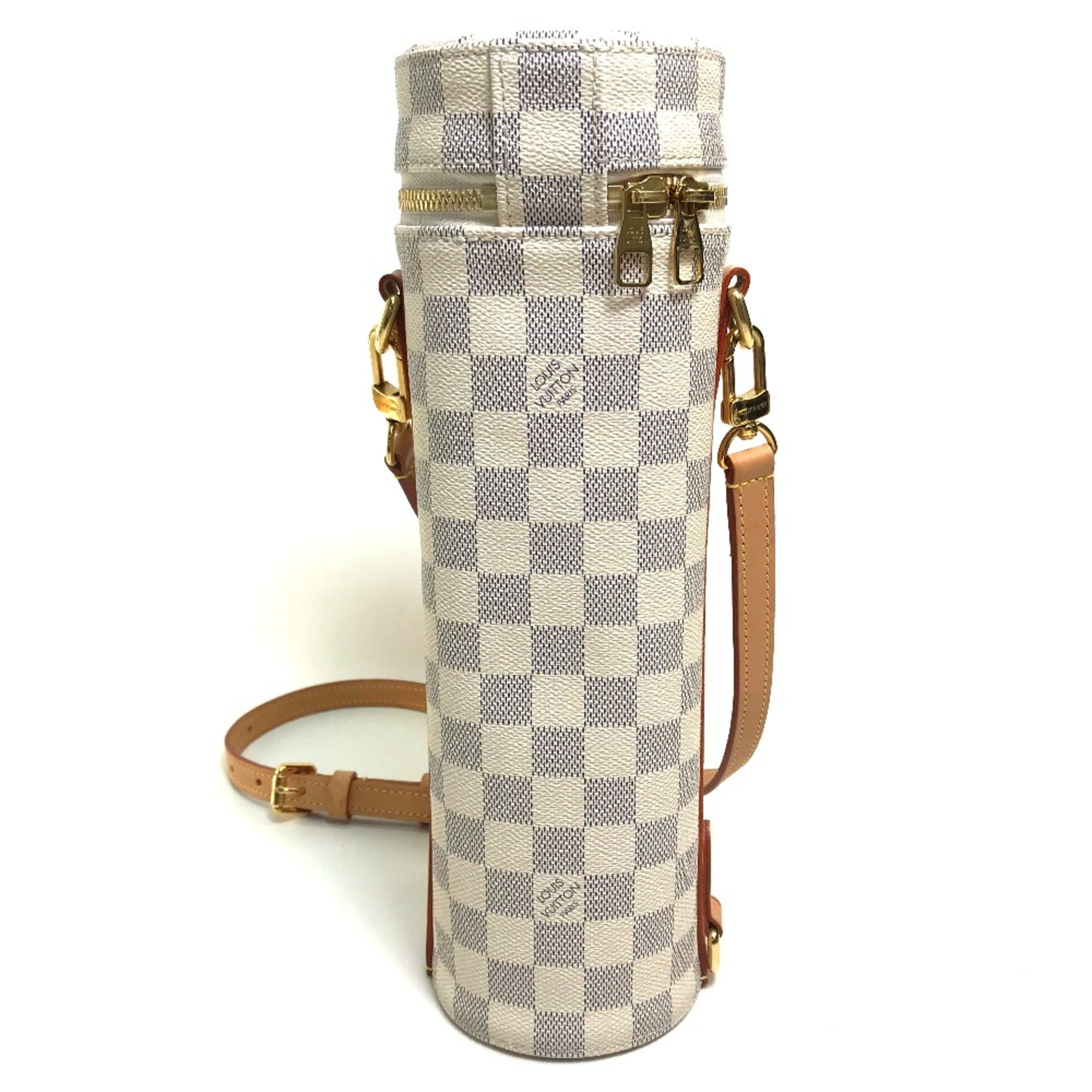 Louis Vuitton GI0373 Cool bag bag cylindrical Shoulder Bag Damier Azur