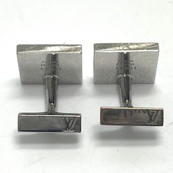 Louis Vuitton M61035 Damier 4 Cufflinks cuffs Silver