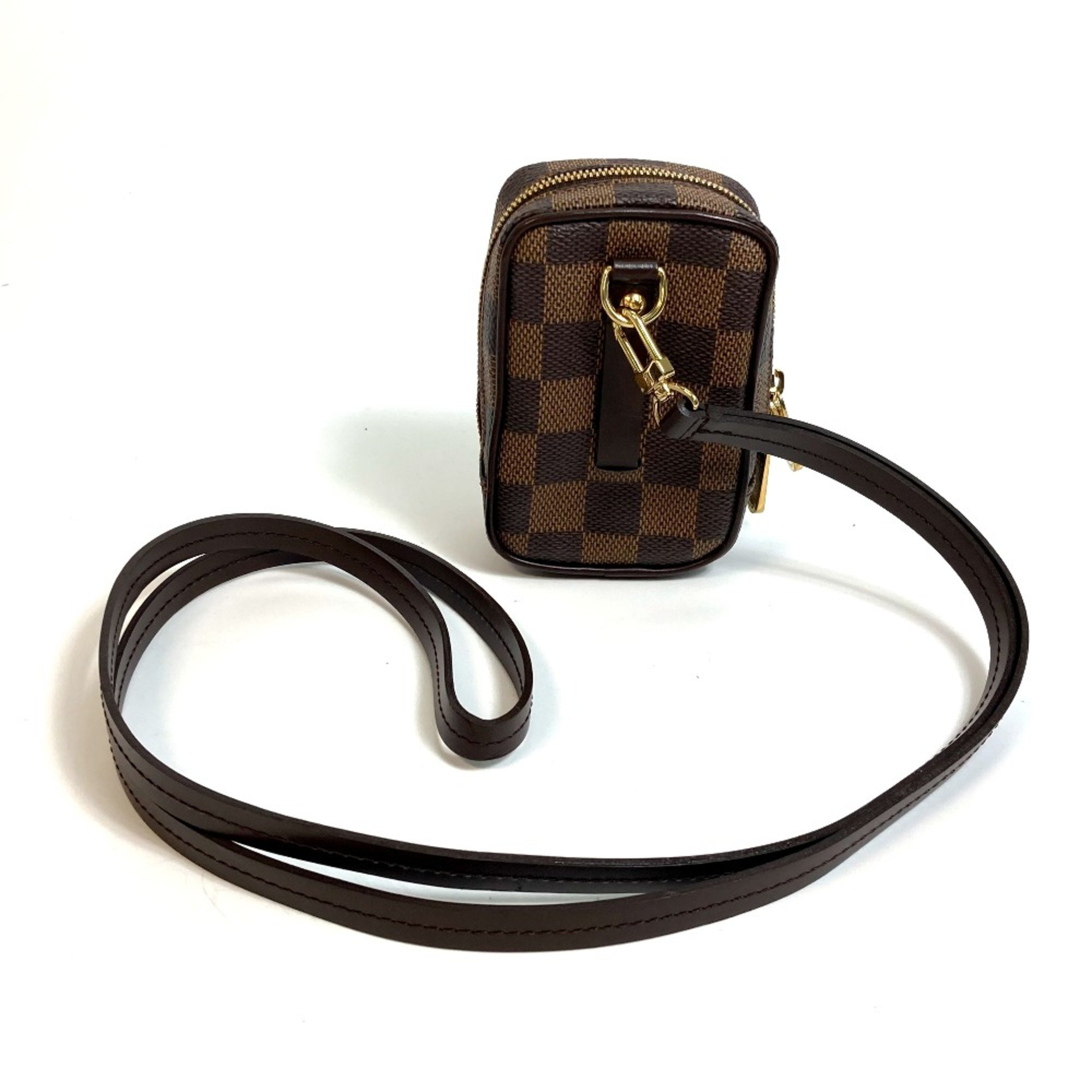 Louis Vuitton N61738 Damier bag pouch Shoulder Bag Ebene Brown