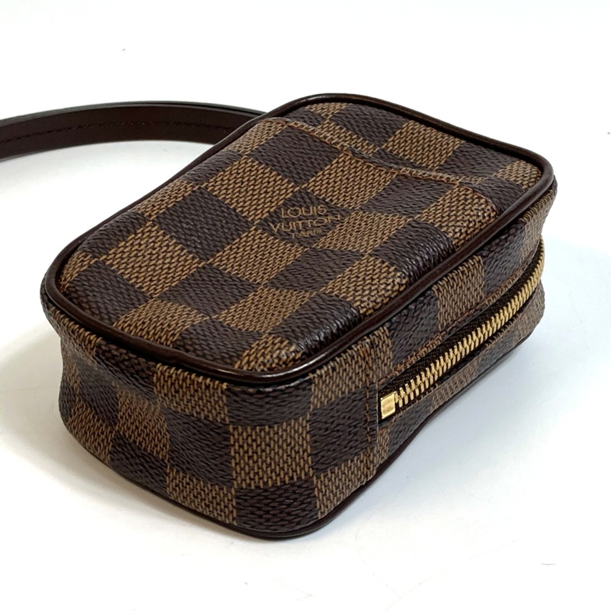 Louis Vuitton N61738 Damier bag pouch Shoulder Bag Ebene Brown