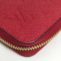 Louis Vuitton M68571 MonogramEmpreinte Long Wallet Cherry berry Red GoldHardware