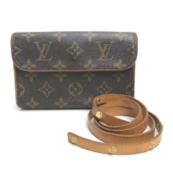 Louis Vuitton M51855 Monogram Pouch Pochette Waist Pouch Brown