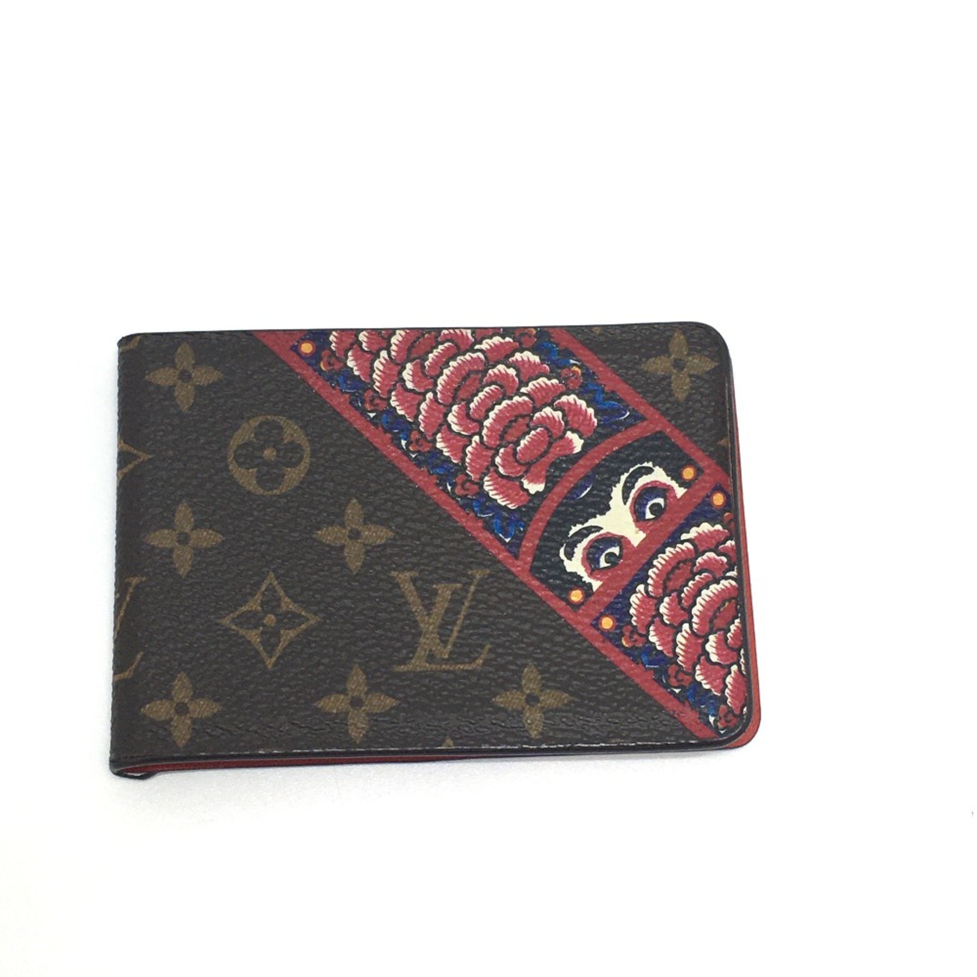 Louis Vuitton GI0235 Monogram Bodhidharma Kabuki compact mirror mirror Brown