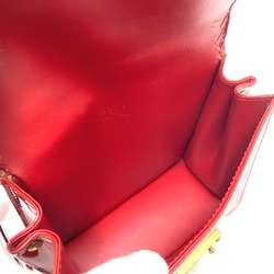 Louis Vuitton M91135 MonogramVernis bag mini bag Hand Bag Rouge Red