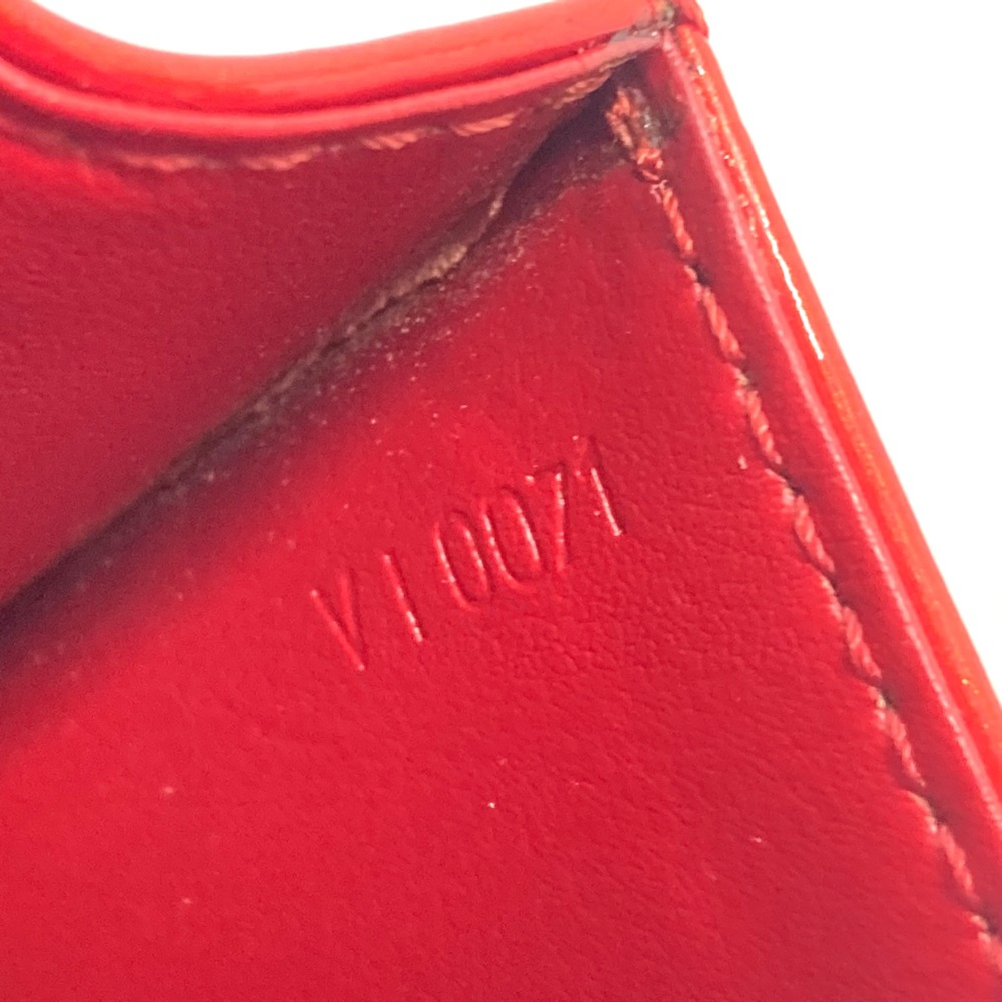 Louis Vuitton M91135 MonogramVernis bag mini bag Hand Bag Rouge Red