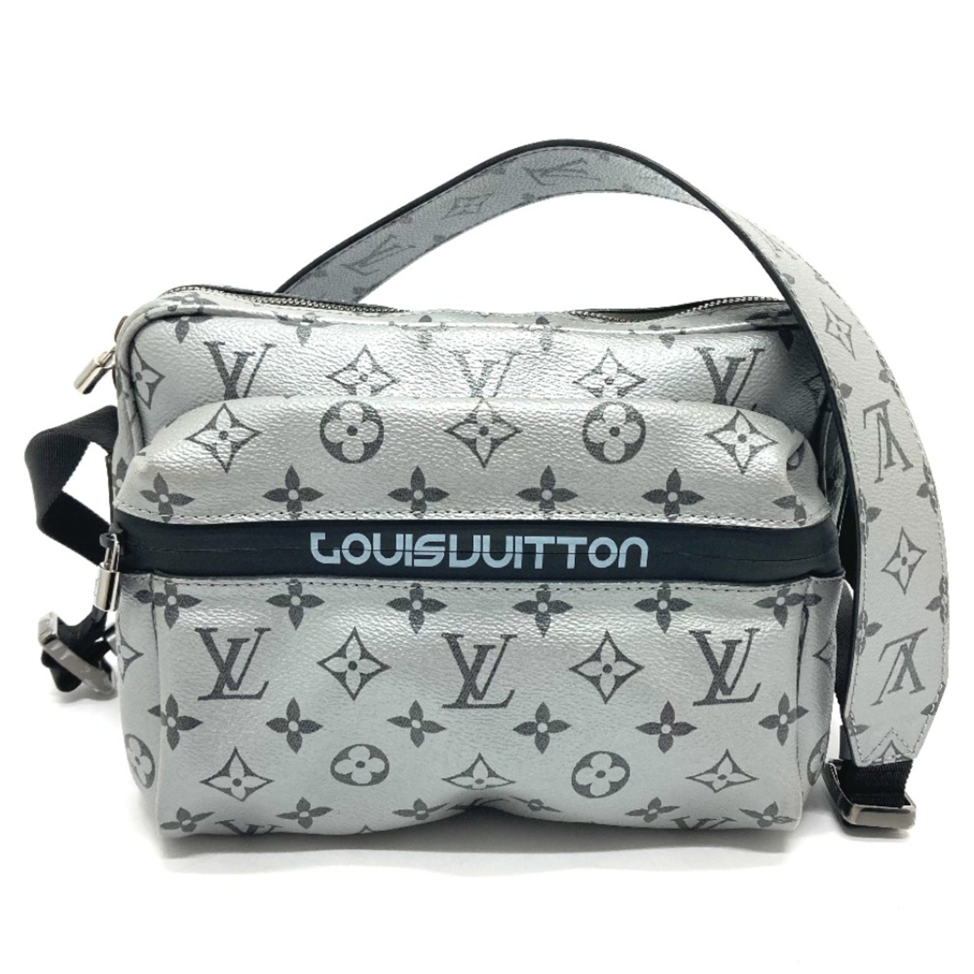 Louis Vuitton M43859 Monogram reflect Bag Shoulder Bag Silver