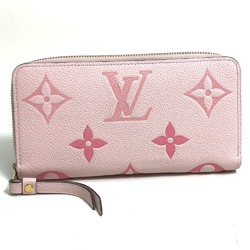 Louis Vuitton M80403 MonogramEmpreinte Zippy Wallet Long Wallet Buton de Rose pink