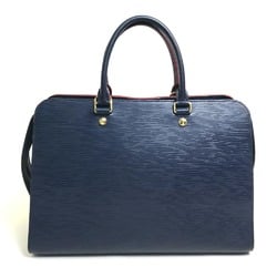 Louis Vuitton M54150 Epi Bag 2WAY Hand Bag Indigo Navy x Red