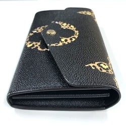 Louis Vuitton M67875 Monogram jungle Two fold Long Wallet Black