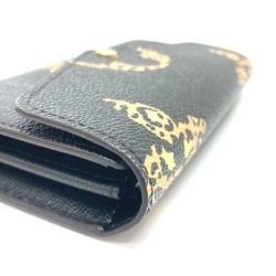 Louis Vuitton M67875 Monogram jungle Two fold Long Wallet Black