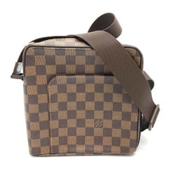 Louis Vuitton N41442 Damier Bag Pochette Shoulder Bag Ebene Brown