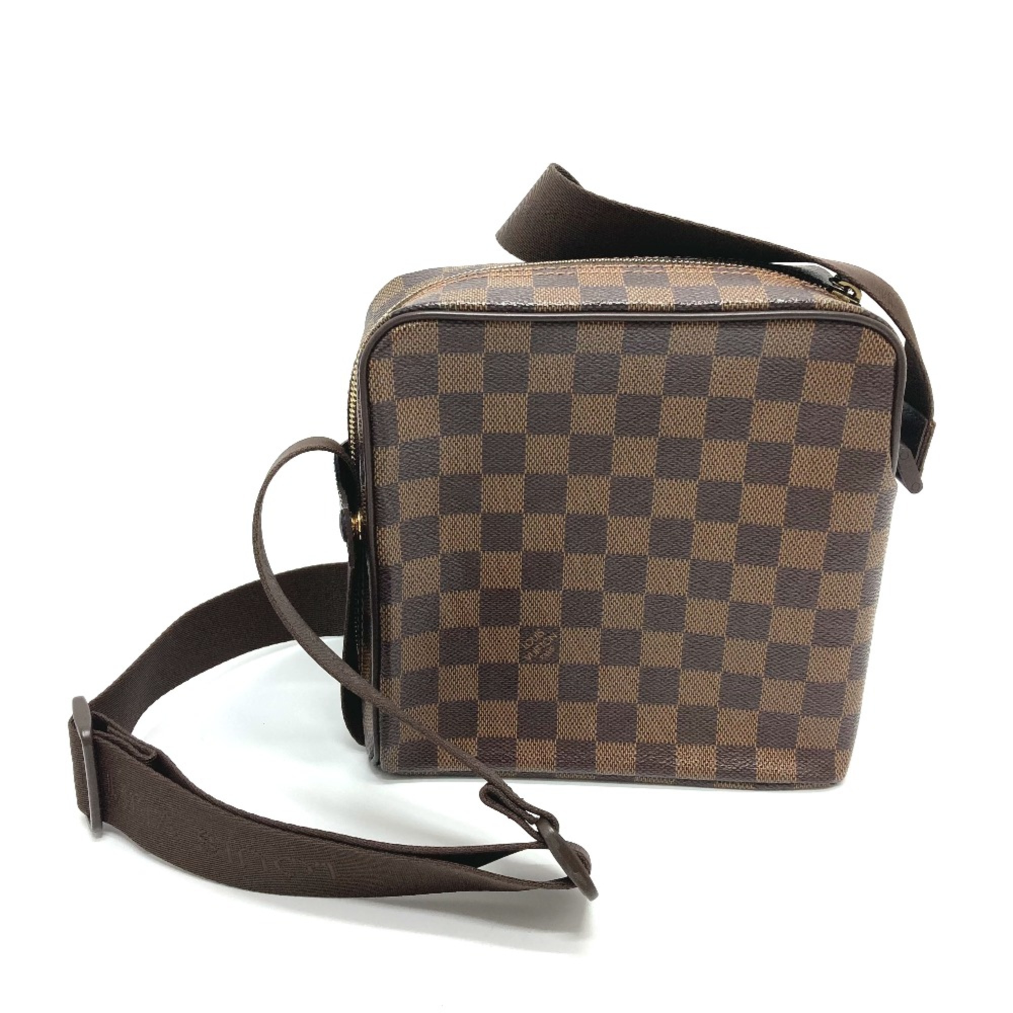 Louis Vuitton N41442 Damier Bag Pochette Shoulder Bag Ebene Brown