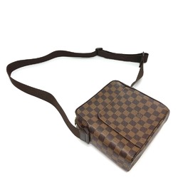 Louis Vuitton N41442 Damier Bag Pochette Shoulder Bag Ebene Brown