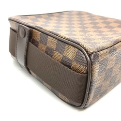 Louis Vuitton N41442 Damier Bag Pochette Shoulder Bag Ebene Brown