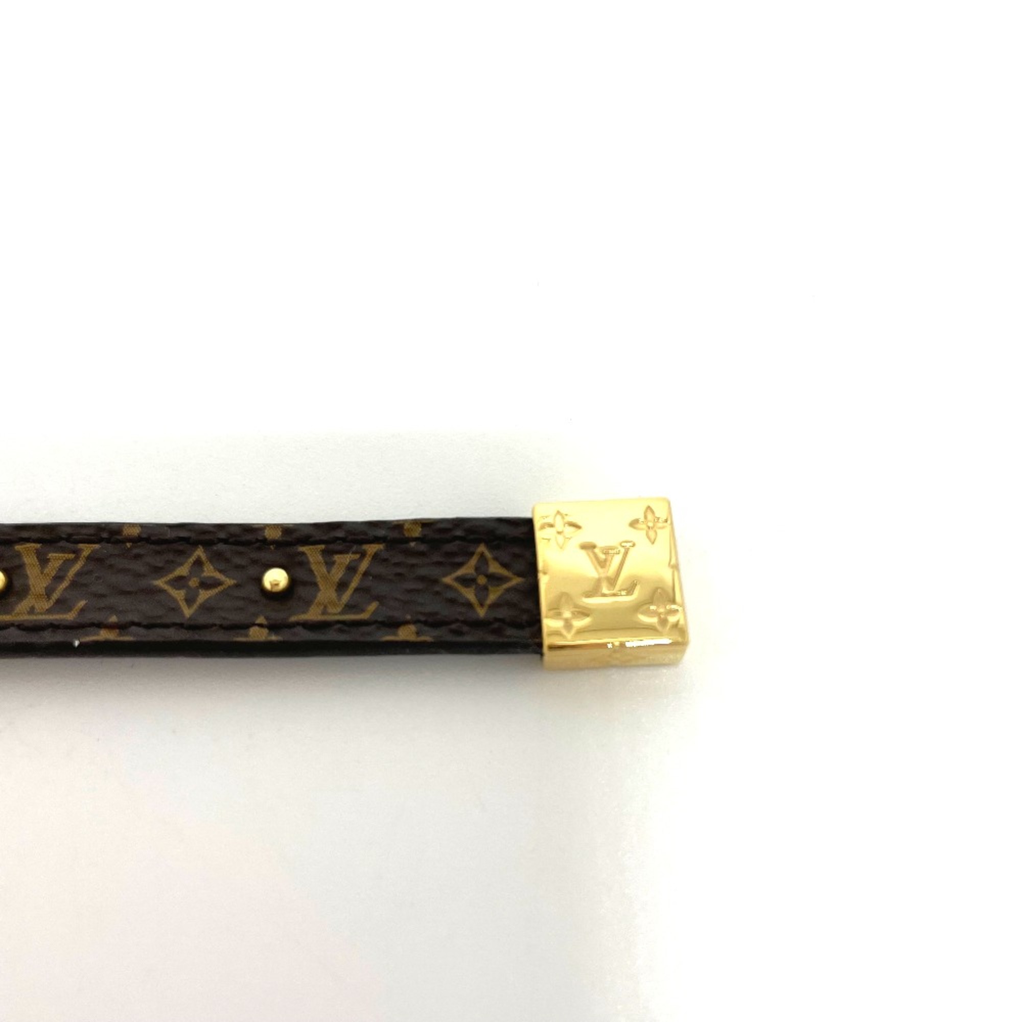 Louis Vuitton M6173E Monogram Accessories Bracelet Brown