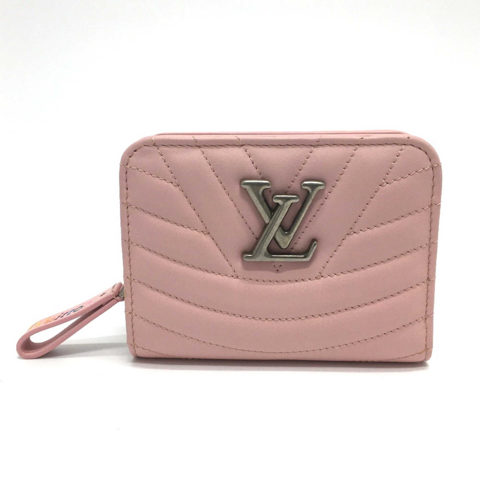 Louis Vuitton M63791 LVHardware Compact wallet Folded wallet Smoothie pink pink