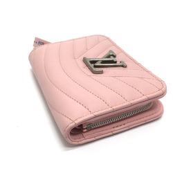 Louis Vuitton M63791 LVHardware Compact wallet Folded wallet Smoothie pink pink