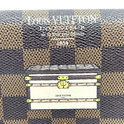 Louis Vuitton N63179 Damier Folded wallet Long Wallet Ebene Brown