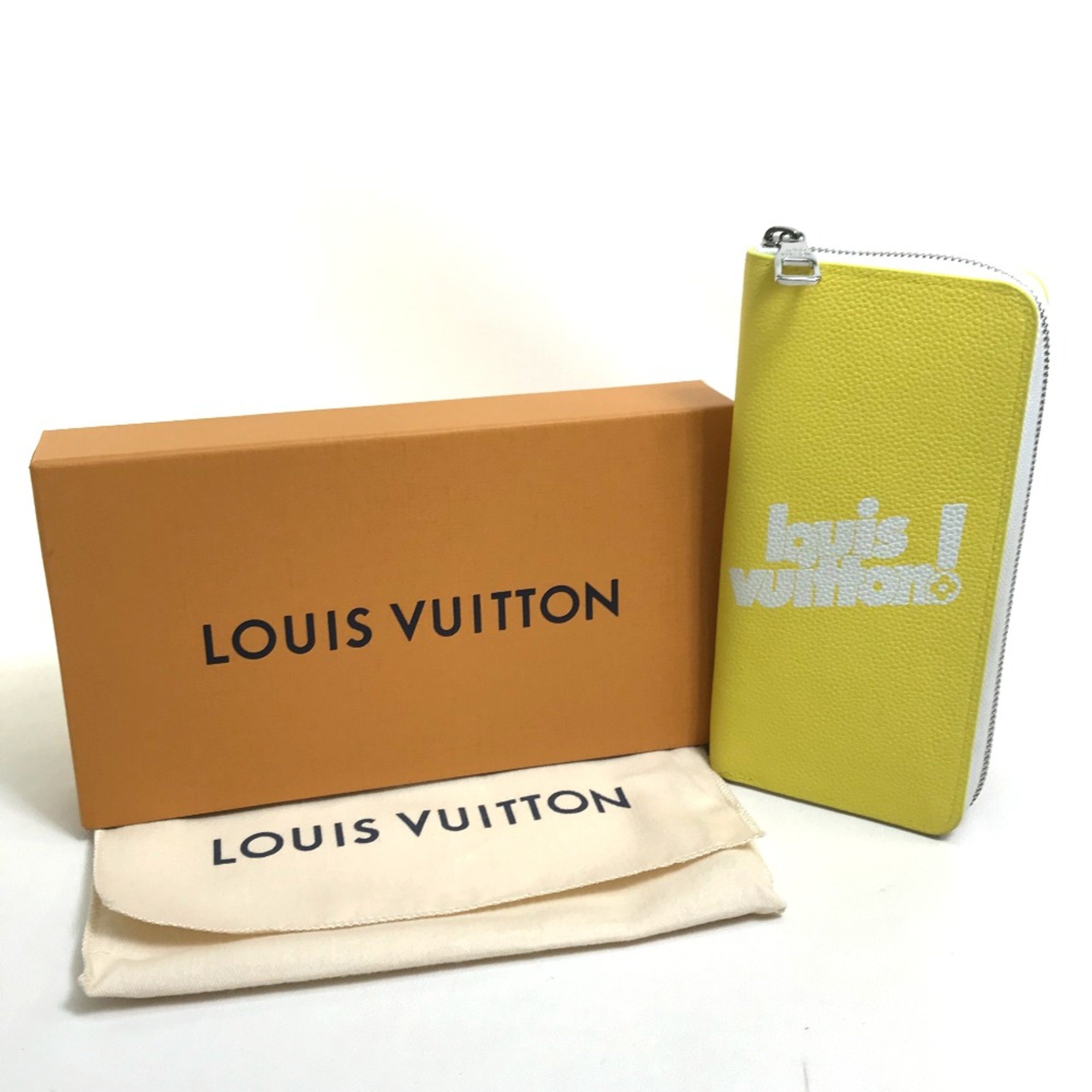 Louis Vuitton M80852 logo Everyday LV Long Wallet yellow