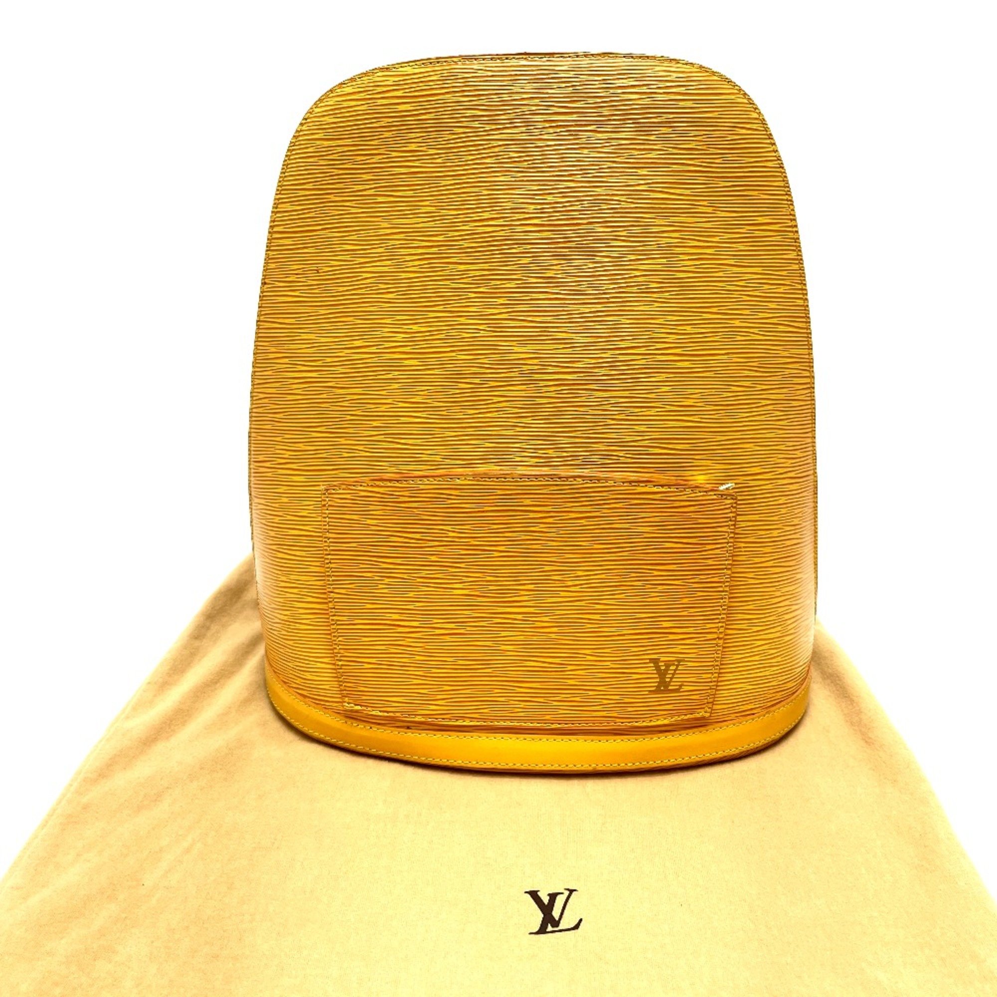 Louis Vuitton M52299 Epi Backpack Backpack Tassiri Yellow yellow