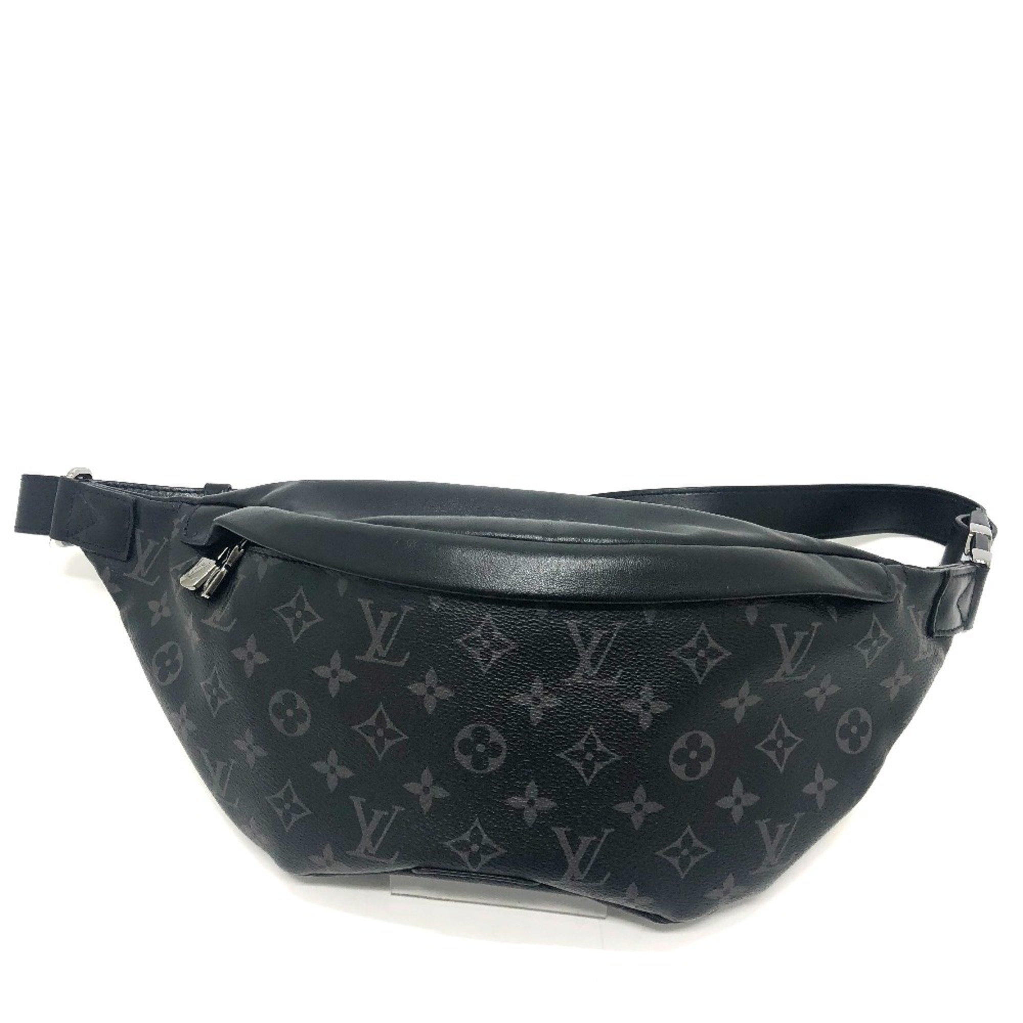 Louis Vuitton M44336 MonogramEclipse Bag Discovery-Bum Bag PM body bag Black