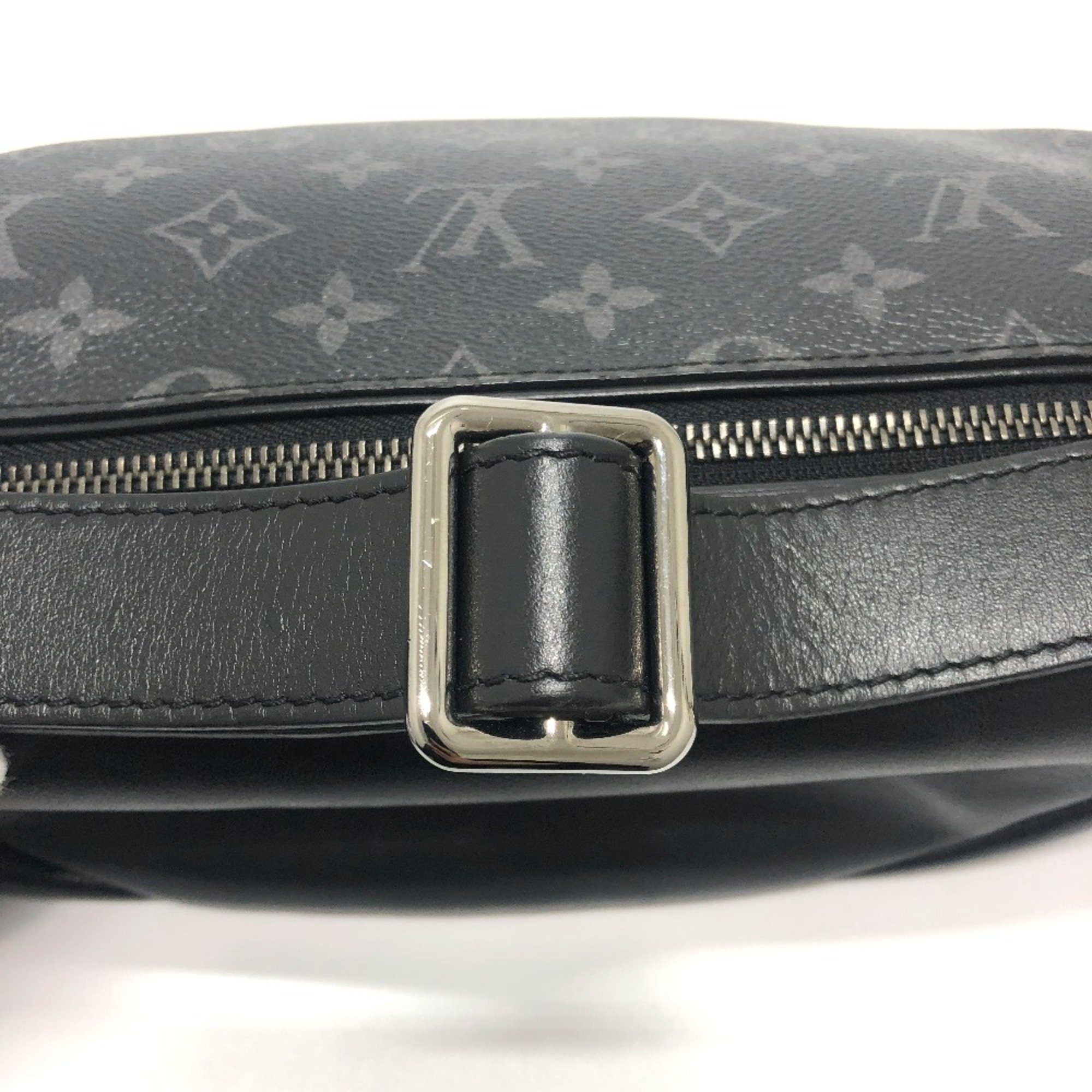 Louis Vuitton M44336 MonogramEclipse Bag Discovery-Bum Bag PM body bag Black