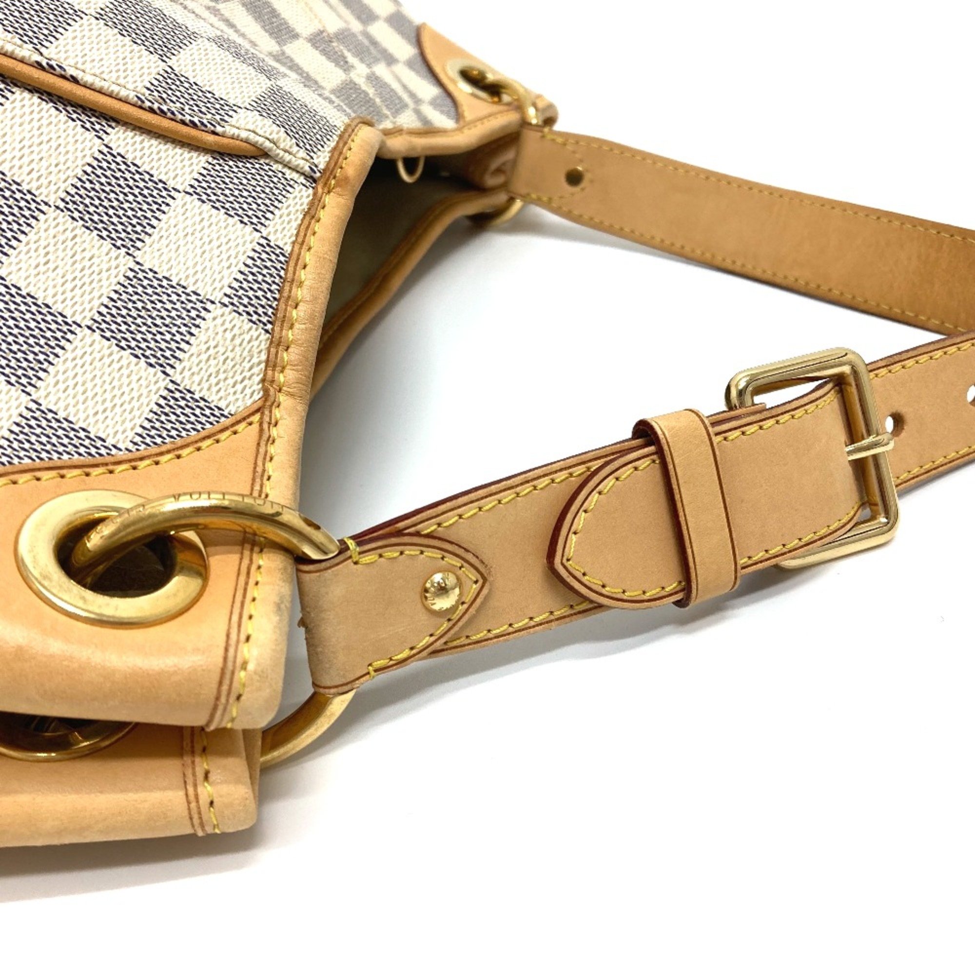 Louis Vuitton N52215 Damier Azur bag one shoulder Shoulder Bag White