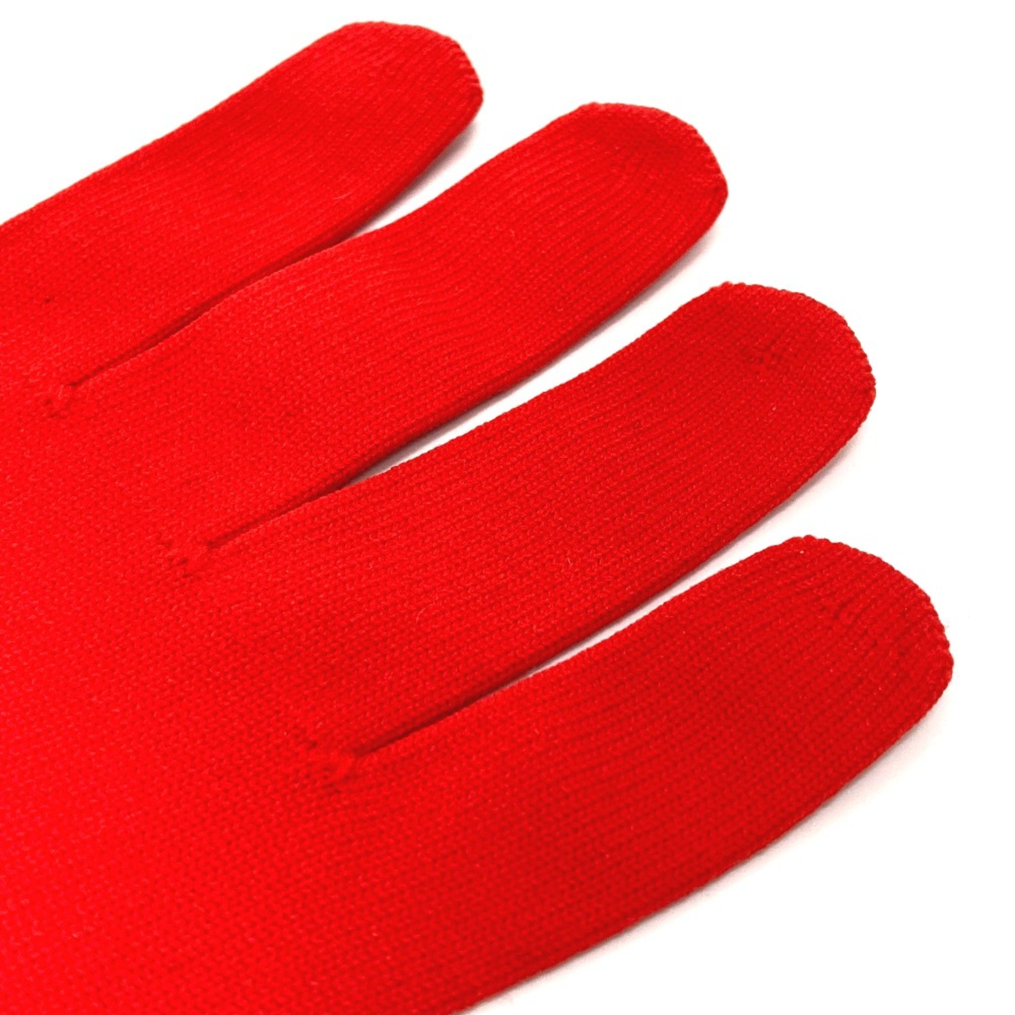 Louis Vuitton MP2336 Gloves fashion accessories gloves Red