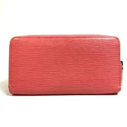 Louis Vuitton M60663 Epi Zip Around Long Wallet Corail pink