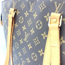 Louis Vuitton M51102 Monogram Shoulder Bag Tote Bag Brown