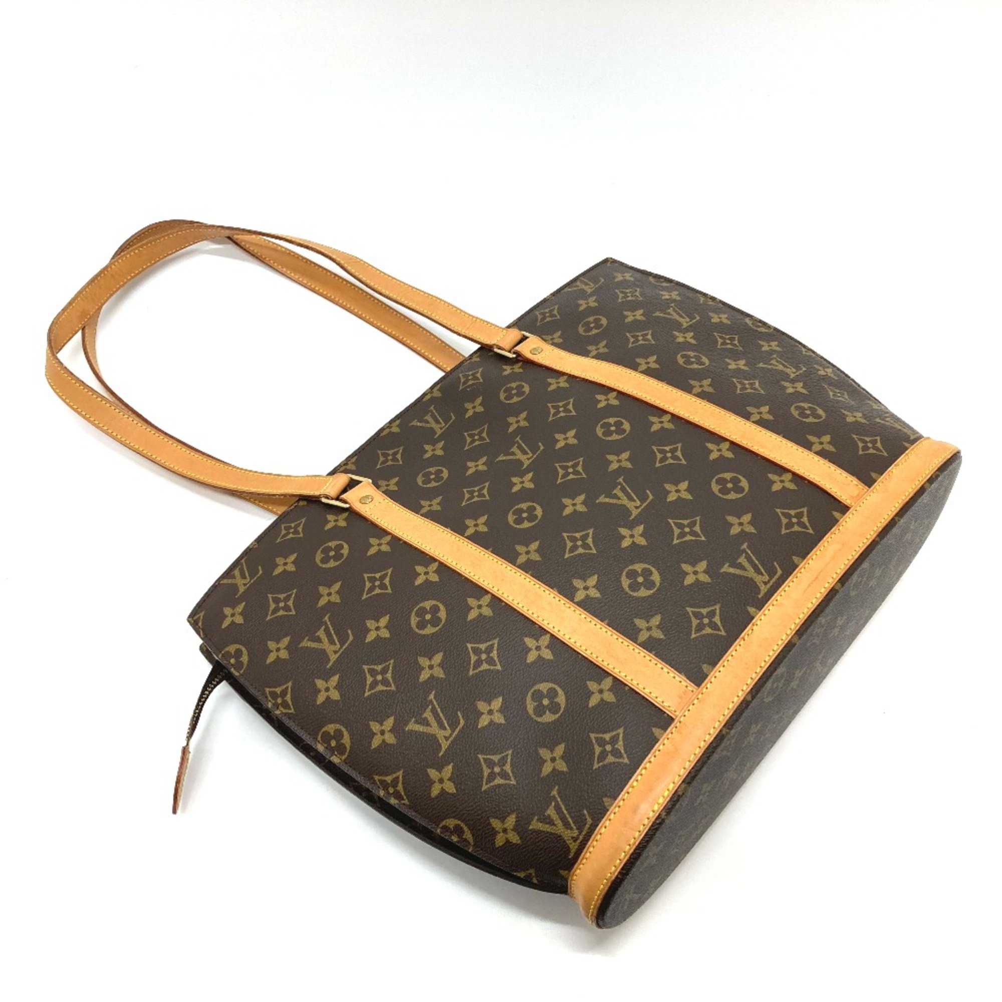 Louis Vuitton M51102 Monogram Shoulder Bag Tote Bag Brown