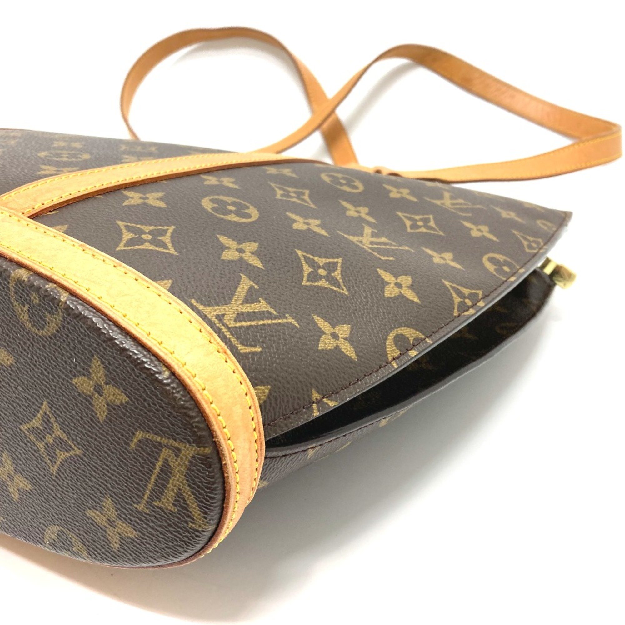 Louis Vuitton M51102 Monogram Shoulder Bag Tote Bag Brown