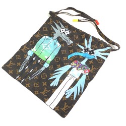 Louis Vuitton MP2954 Monogram Set Mask Bandana LV Friends bandana Brown