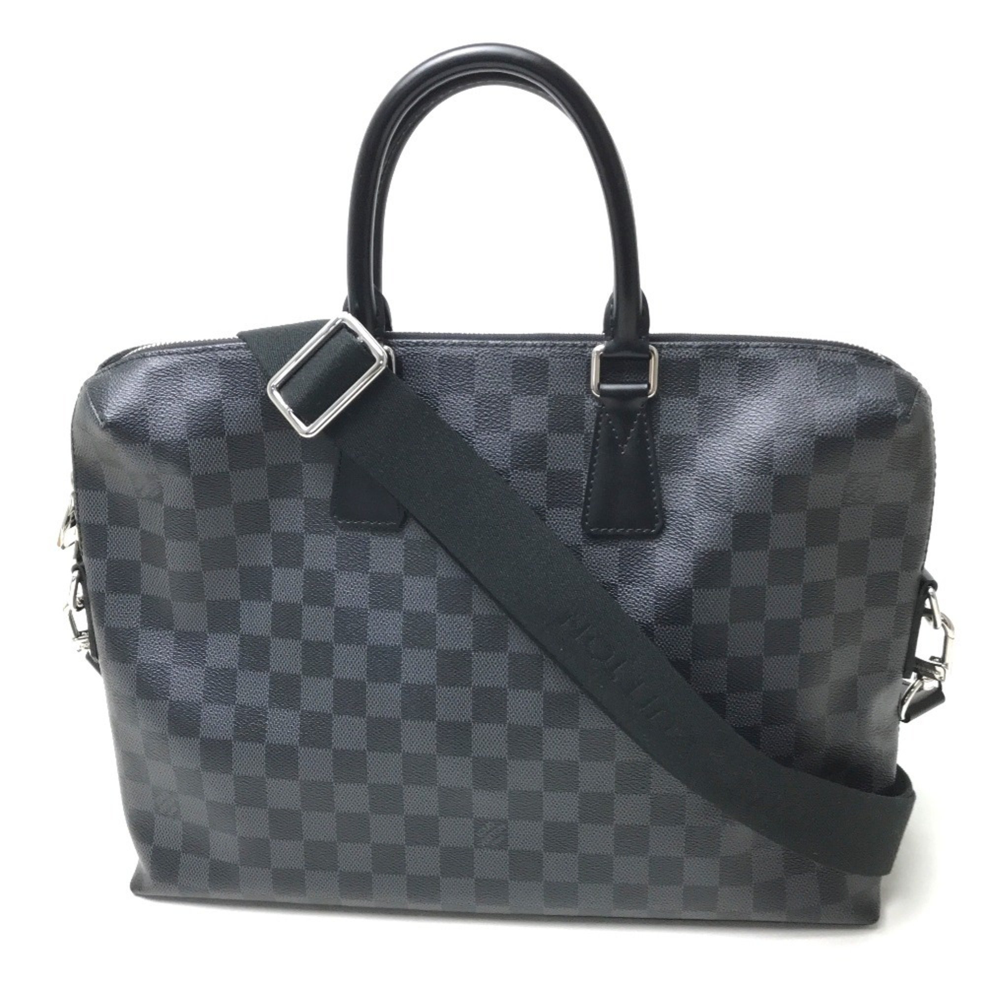 Louis Vuitton N48224 Damier-Graphite Bag 2WAY Business bag Black