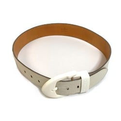 Louis Vuitton Epi Thick belt belt White
