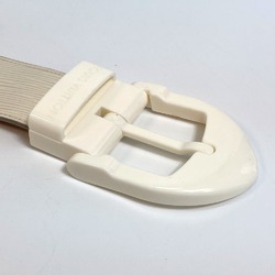 Louis Vuitton Epi Thick belt belt White