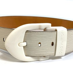 Louis Vuitton Epi Thick belt belt White