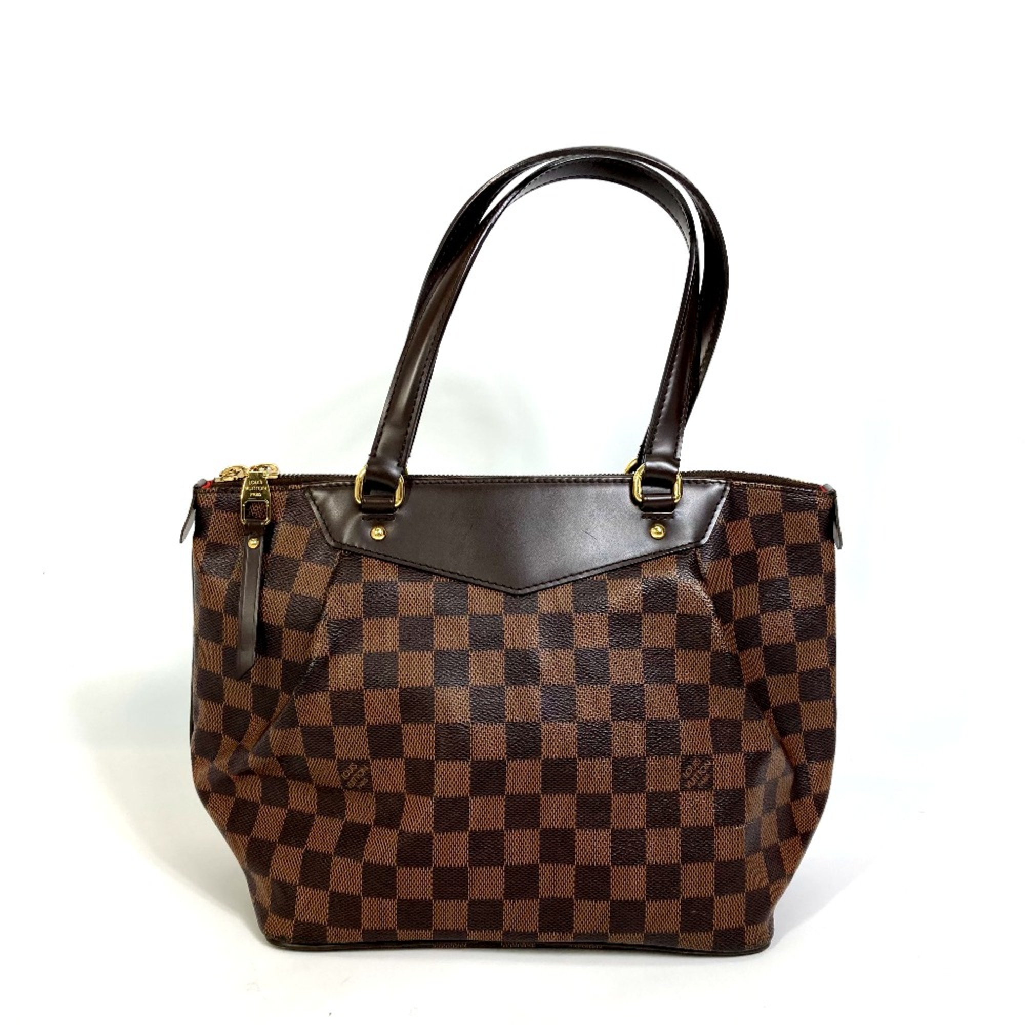 Louis Vuitton N41102 Damier Bag Tote Bag Ebene Brown GoldHardware