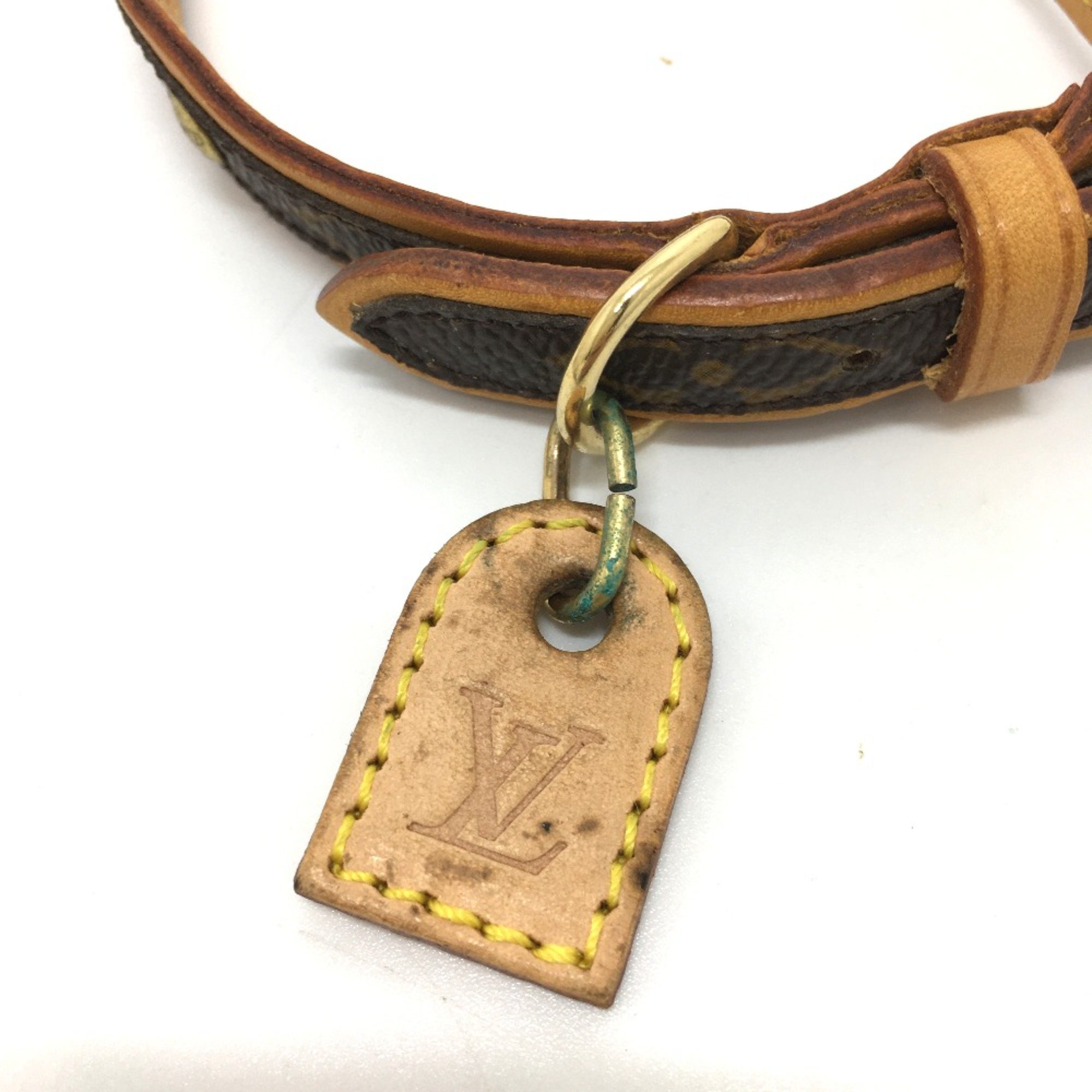 Louis Vuitton M58071 Monogram for dogs/pets Collar Brown