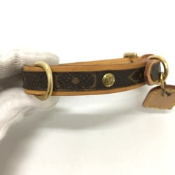 Louis Vuitton M58071 Monogram for dogs/pets Collar Brown