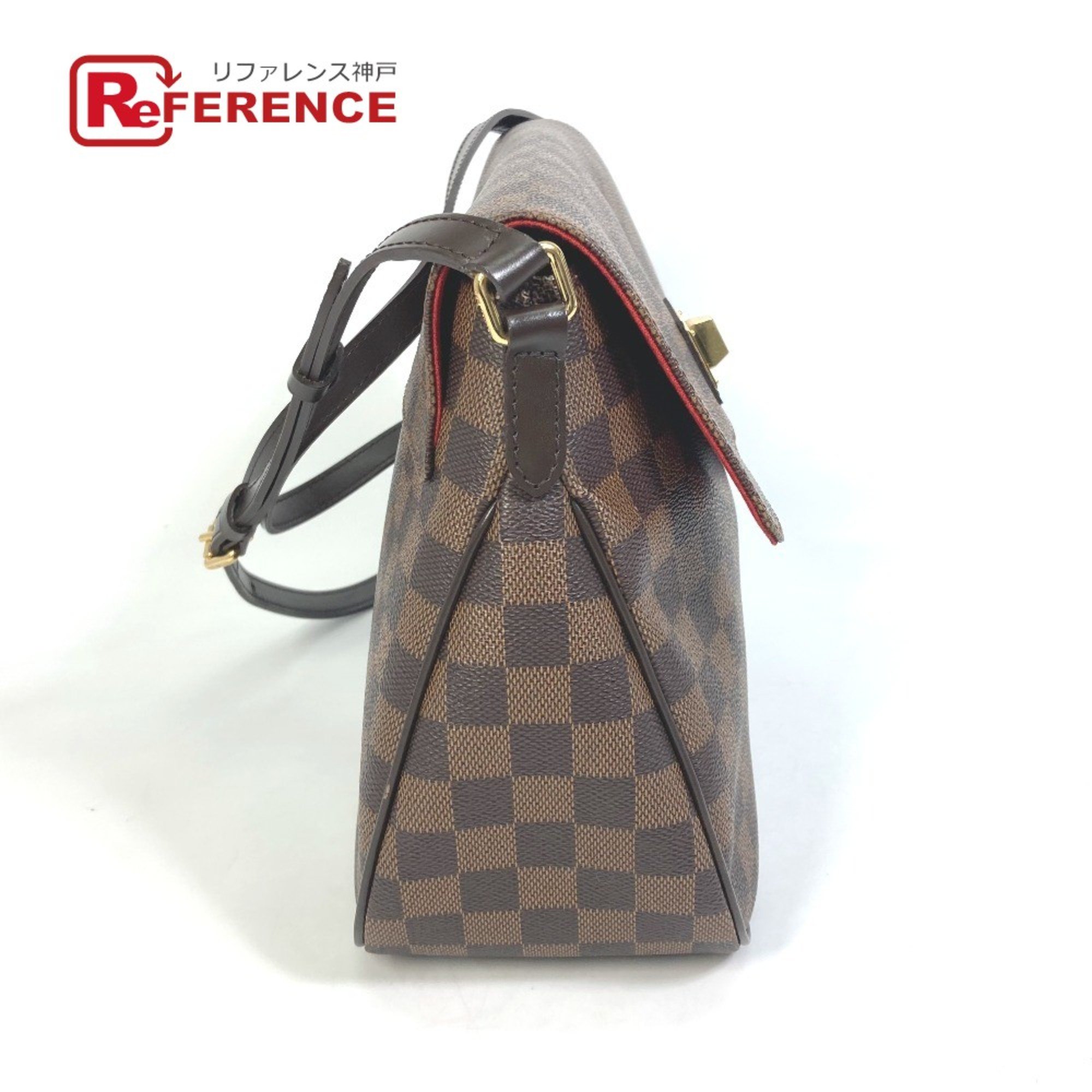 Louis Vuitton N41178 Damier Bag Shoulder Bag Brown GoldHardware