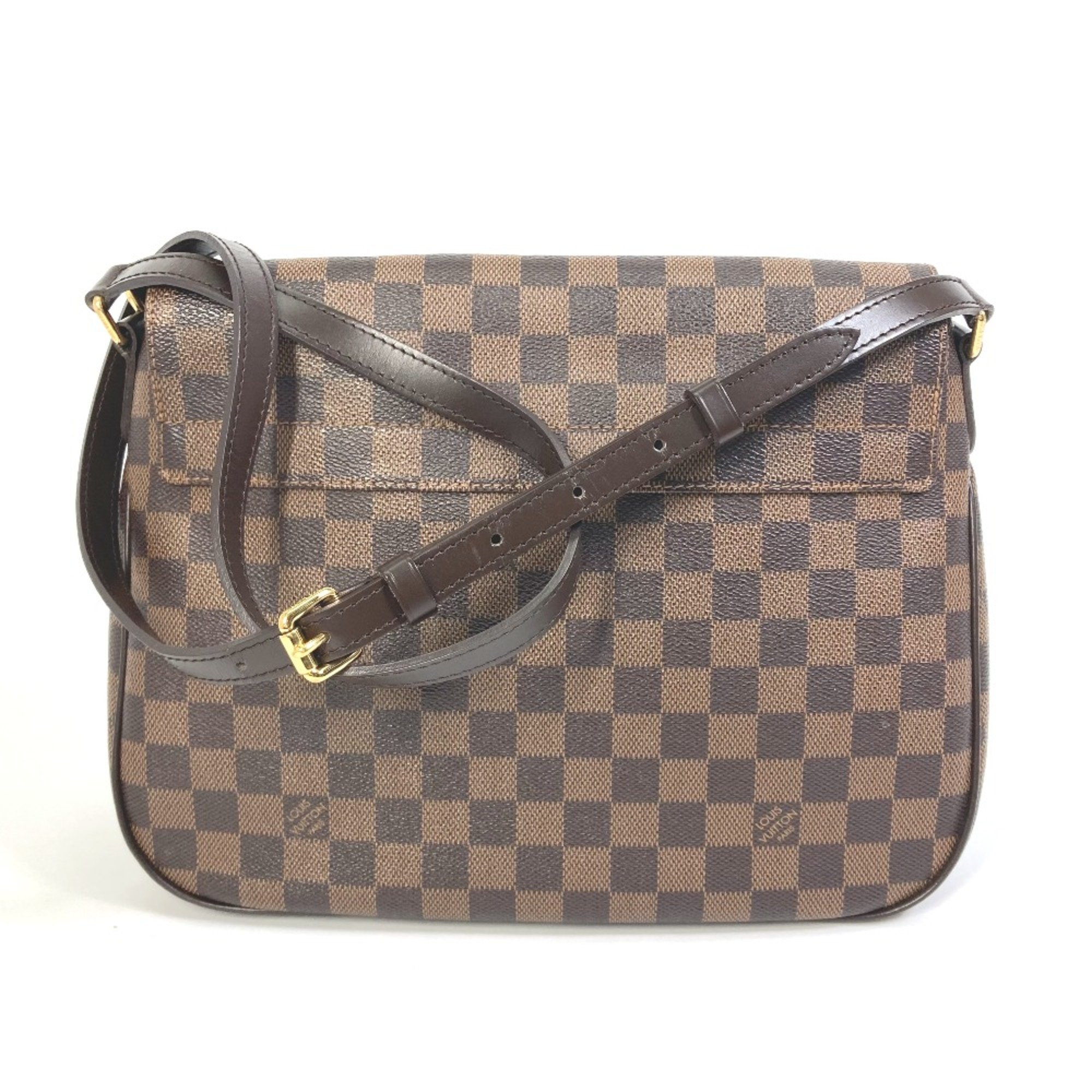 Louis Vuitton N41178 Damier Bag Shoulder Bag Brown GoldHardware