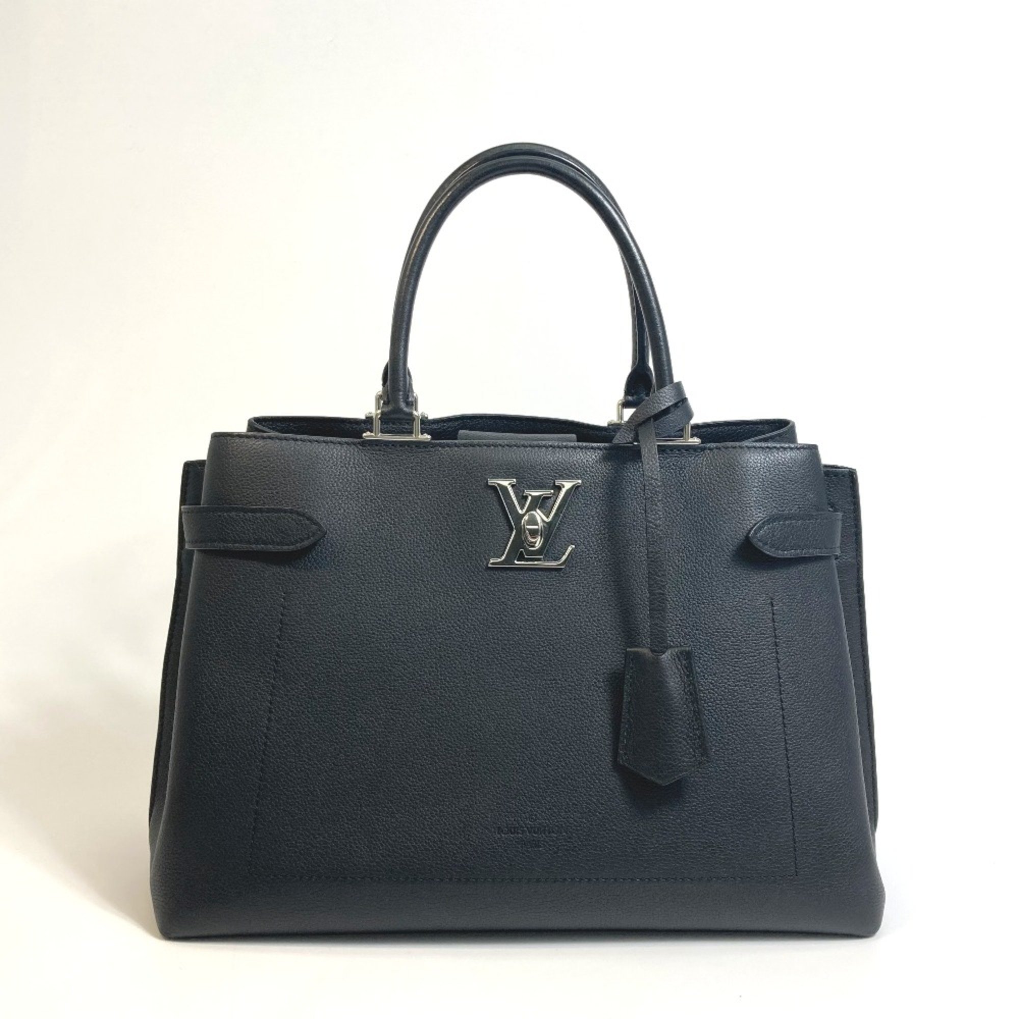 Louis Vuitton M53730 logo Bag Tote Bag Hand Bag Noir Black