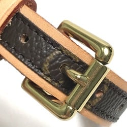 Louis Vuitton M58072 Monogram 小型犬用 Collar Brown GoldHardware