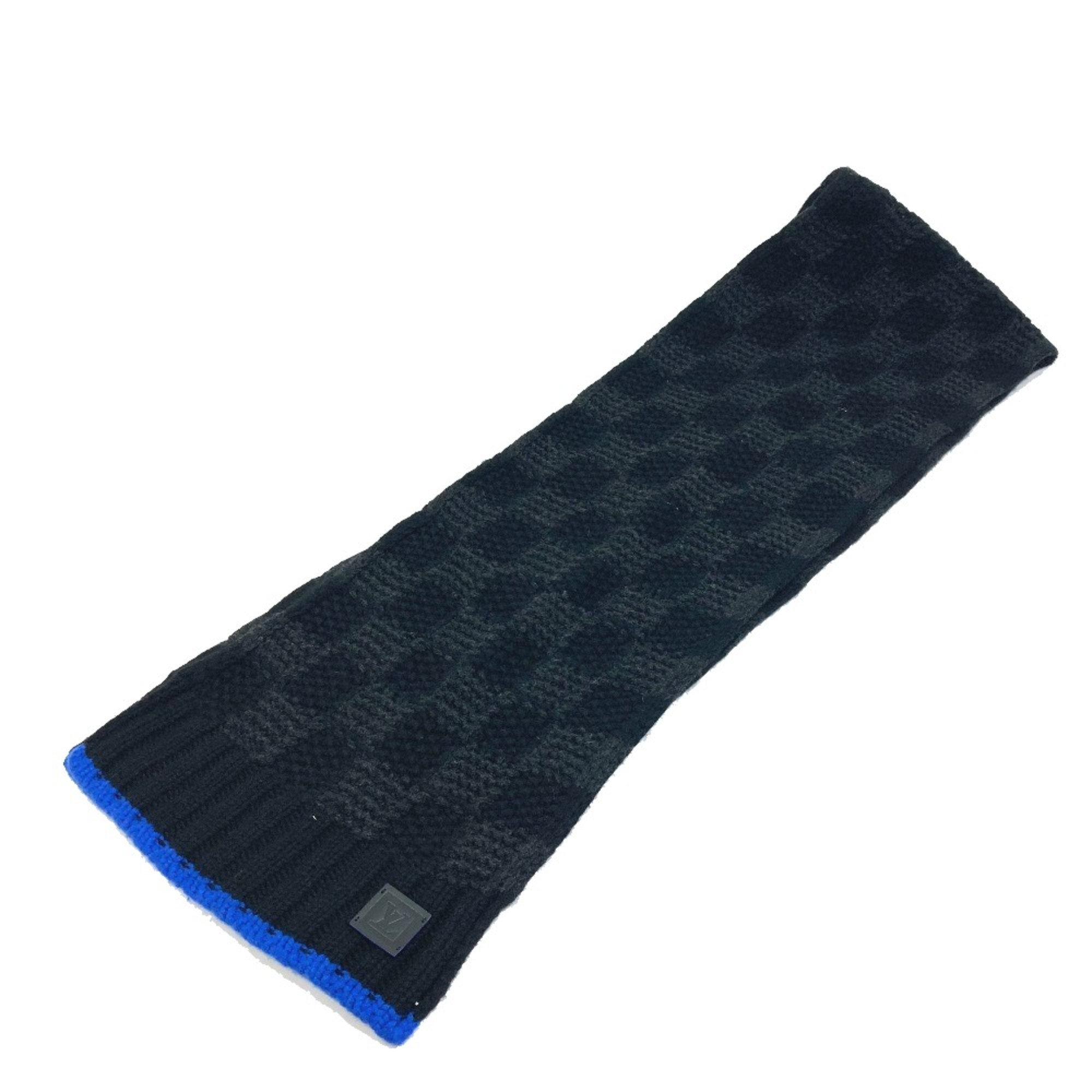 Louis Vuitton M70933 apparel LV Scarf Black x blue