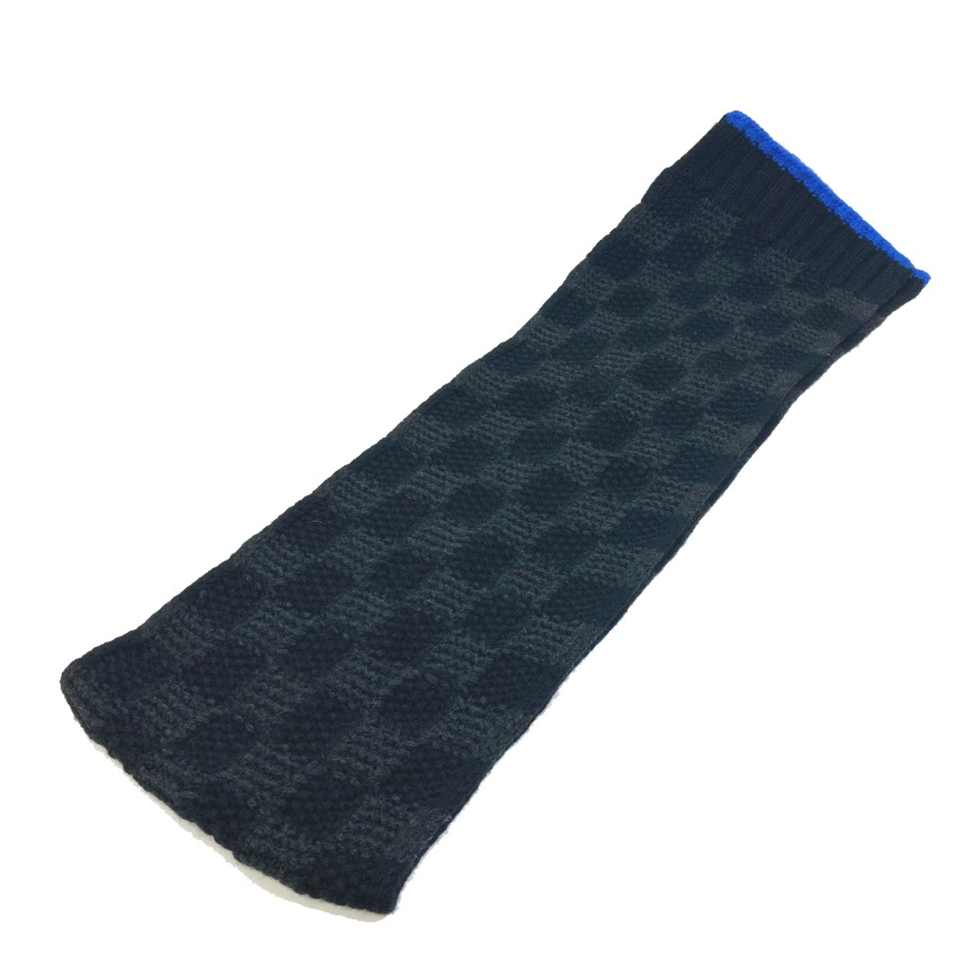 Louis Vuitton M70933 apparel LV Scarf Black x blue