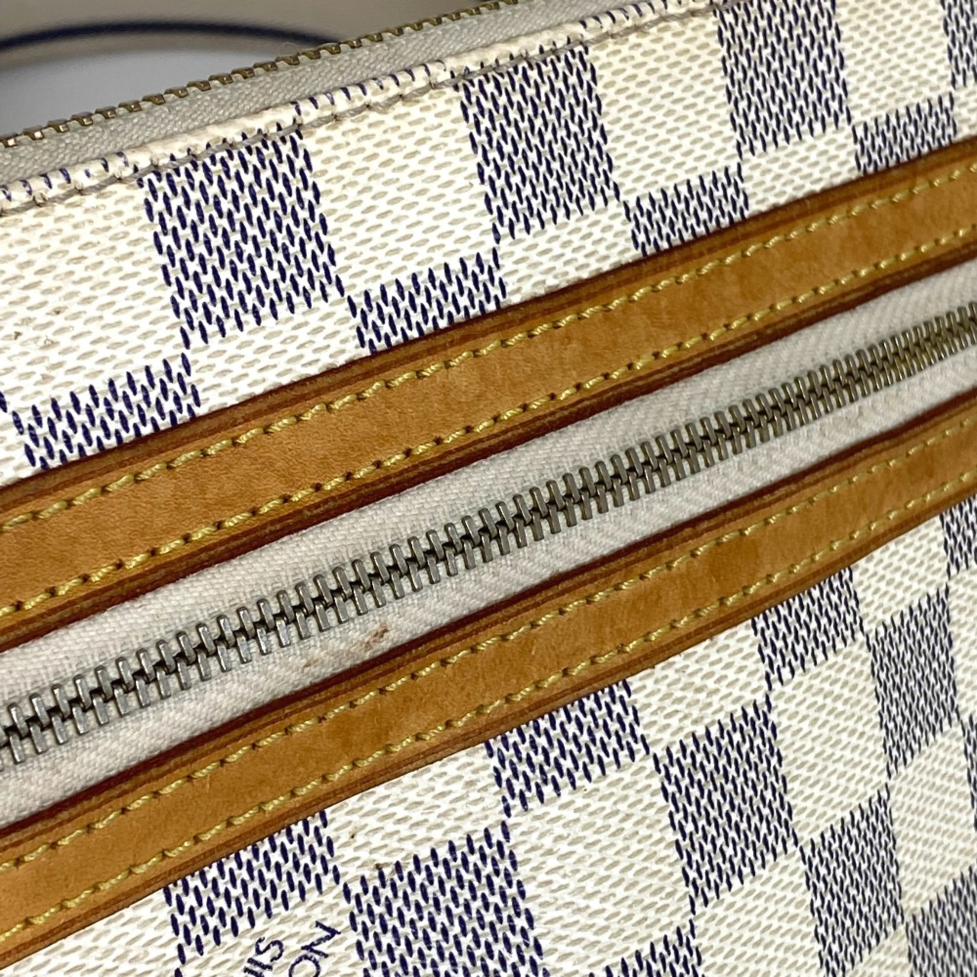 Louis Vuitton N51112 Damier Azur bag Crossbody crossbody Shoulder Bag Azur White