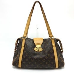 Louis Vuitton M51186 Monogram Shoulder Bag Brown