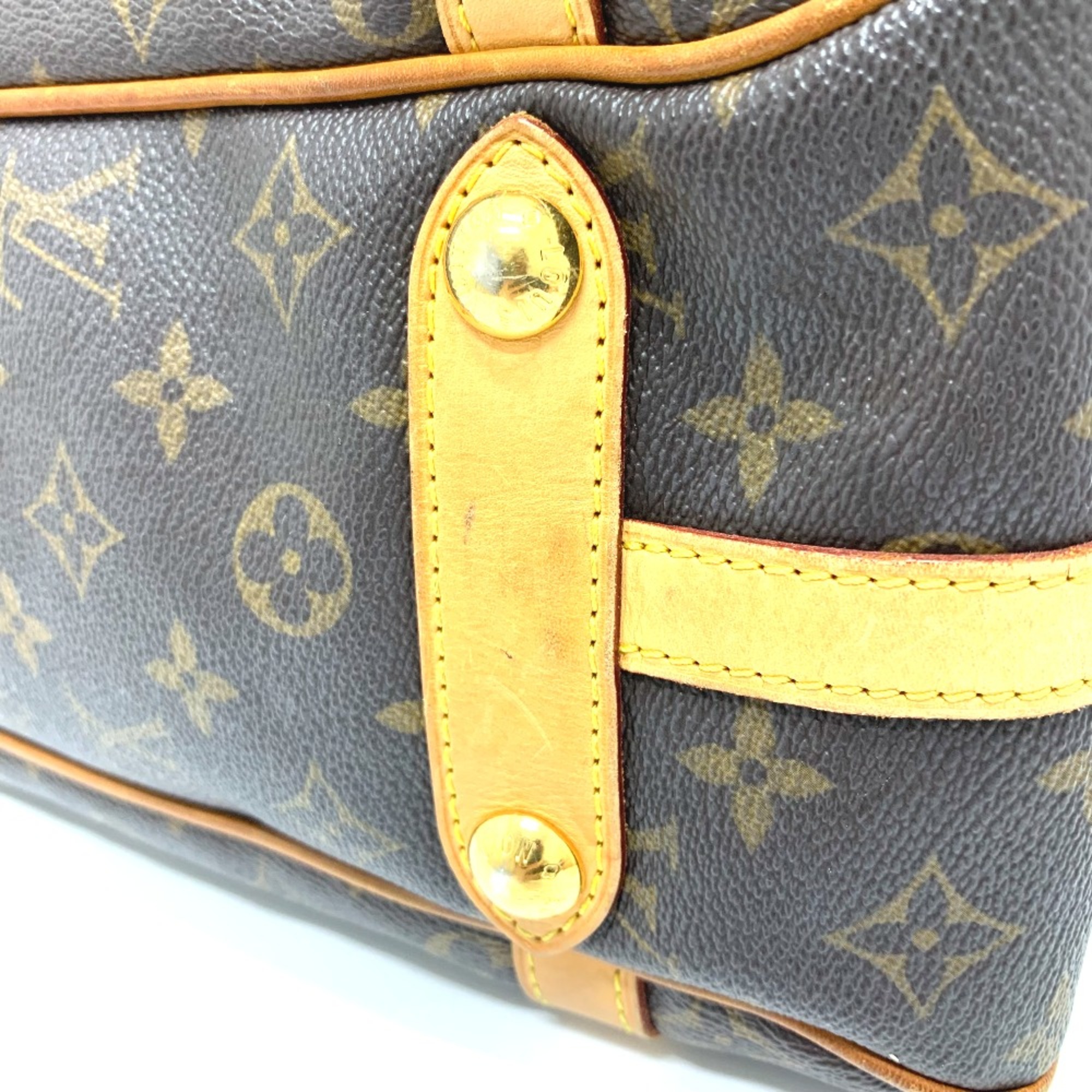 Louis Vuitton M51186 Monogram Shoulder Bag Brown